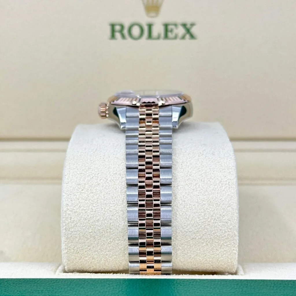 RLX Lady-Datejust 31mm 279171 Chocolate Roman Oyster Stainless Steel and Rose Gold