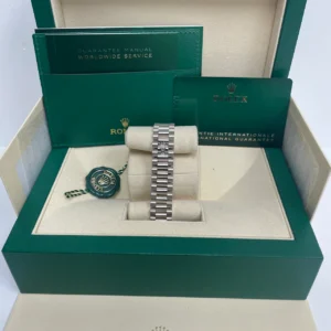 RLX Datejust m278289RBR-0005 31mm Datejust Diamond Bezel MOP Dial