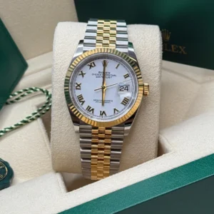 RLX Datejust 36mm 126233 White Dial Oyster Bracelet Watch