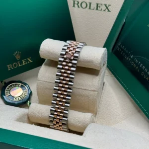 RLX Datejust m278341-0023/0024 Rosé Dial 31mm Oyster Bracelet