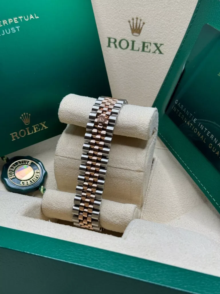 RLX Datejust m278341-0023/0024 Rosé Dial 31mm Oyster Bracelet