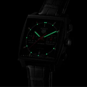 TAG Heuer Monaco Dark Lord 39mm Mens Watch CBL2180.FC6497