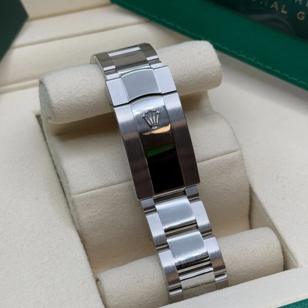 RLX Datejust 41mm 126300 White Index Oyster Stainless Steel Watch
