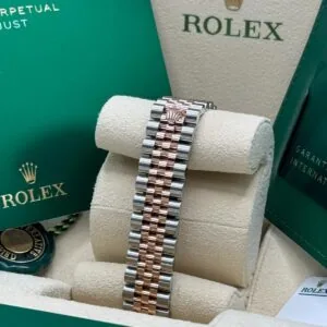 RLX Lady-Datejust 31mm 279171 Chocolate Diamond Oyster Stainless Steel and Rose Gold