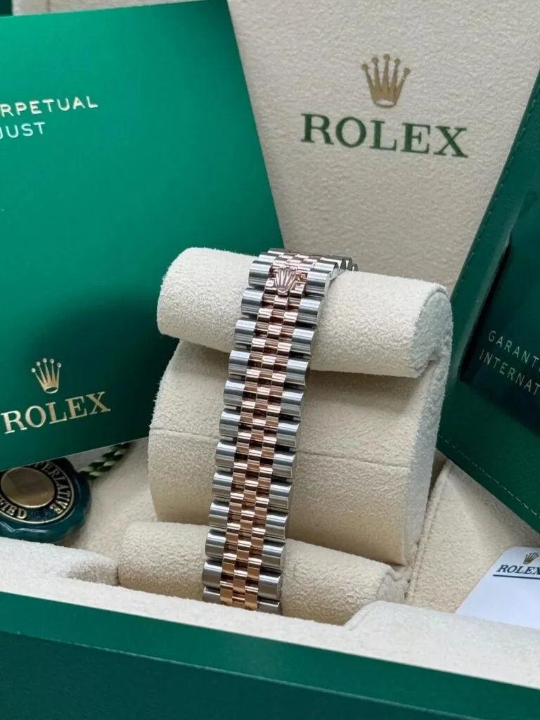 RLX Lady-Datejust 31mm 279171 Chocolate Diamond Oyster Stainless Steel and Rose Gold