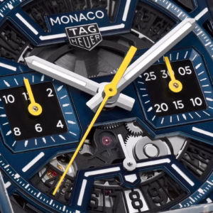 TAG Heuer Monaco Skeleton 39mm Mens Watch Blue CBL2188.FT6261