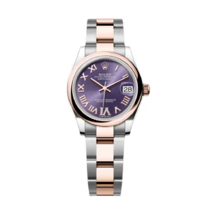 RLX Datejust m278241-0019/0020 Aubergine 31mm Dial Oyster Bracelet Watch