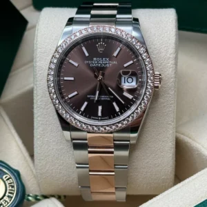 RLX Datejust 36mm 126281 Chocolate Dial Oyster Bracelet