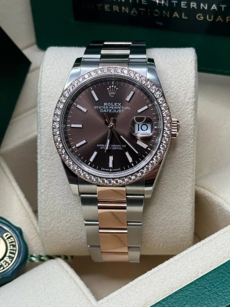 RLX Datejust 36mm 126281 Chocolate Dial Oyster Bracelet