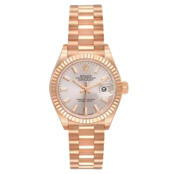 RLX Lady-Datejust 31mm 279175 Rose Dial President Everose Gold