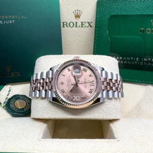 RLX Datejust 36mm 126231 Rose Dial Oyster Bracelet