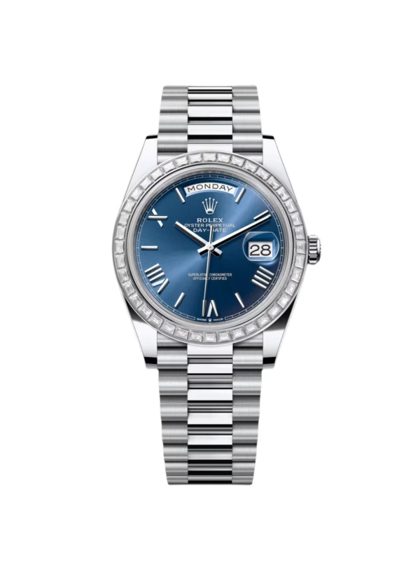 RLX Day-Date 40mm 228396TBR-0026 Blue Roman Dial