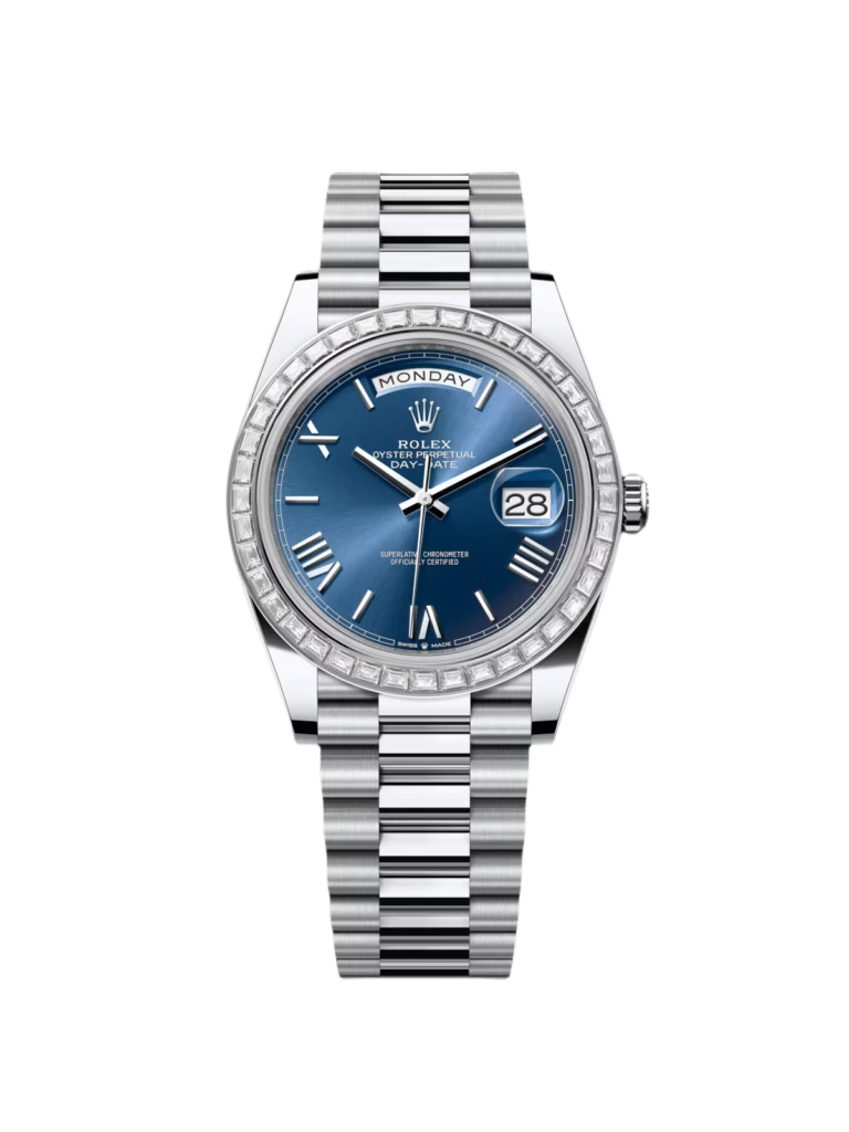 RLX Day-Date 40mm 228396TBR-0026 Blue Roman Dial