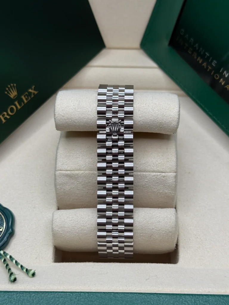 RLX Datejust m278384RBR-0029/0030 Aubergine 31mm Dial Jubilee Watch