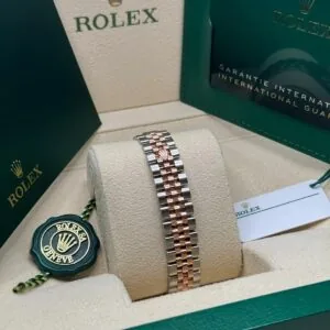 RLX Lady-Datejust 31mm 279381RBR Chocolate Diamond Dial Oyster Bracelet
