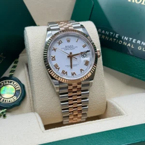 RLX Datejust 36mm 126231 White Dial Oyster Bracelet