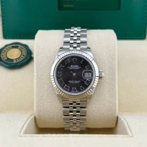RLX Lady-Datejust 31mm 279174 Dark Grey Roman Dial Oyster Bracelet