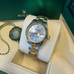 RLX Lady-Datejust 31mm 279173 Silver Index Dial Oyster Bracelet