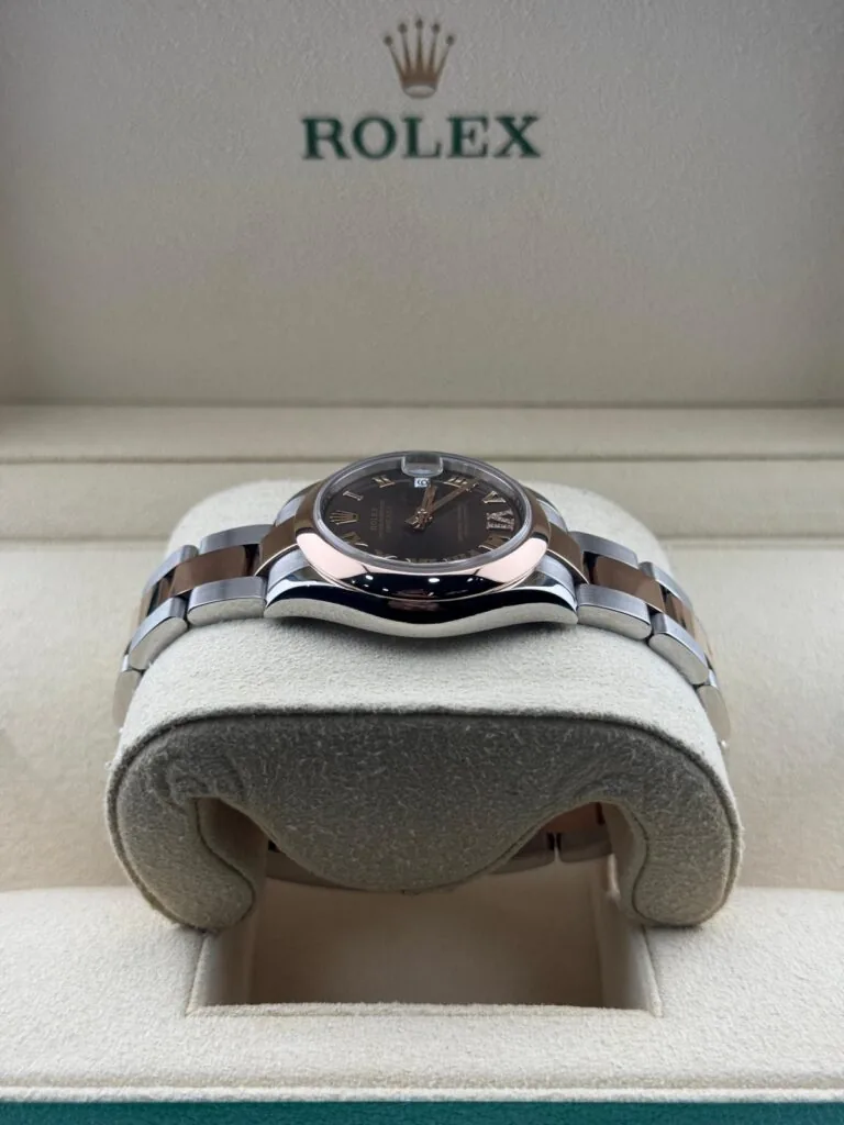 RLX Datejust m278241-0003/0004 Chocolate 31mm Dial Oyster Bracelet Watch