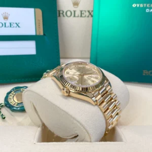 RLX Datejust m278278-0009 Champagne 31mm Dial President Bracelet Watch