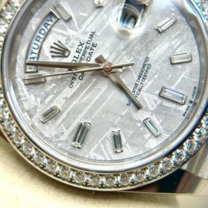 Rolex Day-Date 40mm 228349RBR-0046 White Mother-of-Pearl Dial President Bracelet