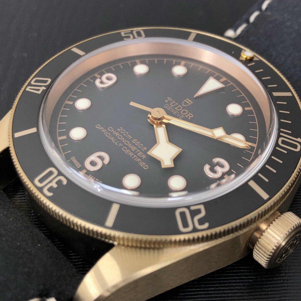 Tudor Black Bay Series 43mm Bronze Slate Grey Dial Men's Automatic Mechanical Watch M79250BA-0001
