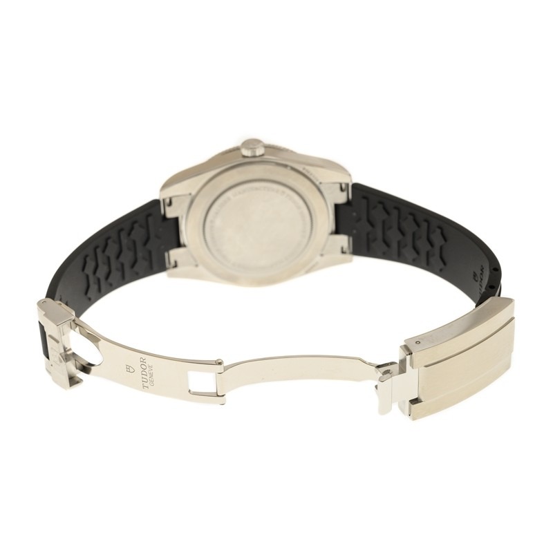 TUDOR Black Bay 54 37mm Black Dial & Bezel Automatic Rubber Strap Watch M79000N-0002