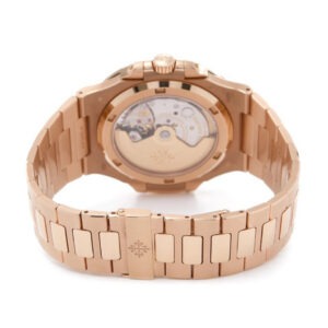 Patek Philippe Nautilus Rose Black Dial Replica