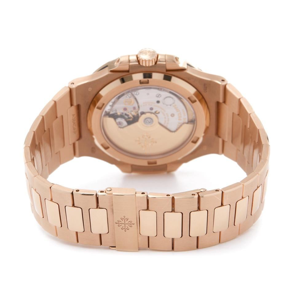 Patek Philippe Nautilus Rose Black Dial Replica