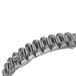 RLX Datejust m278289RBR-0007 White Dial White Gold President Watch