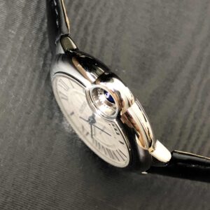 CARTIER Ballon Bleu BLEU Alligator Strap 33mm WSBB0030 - United Luxury