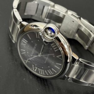 CARTIER Ballon Bleu BLEU Grey Dial 40mm WSBB0060 - United Luxury