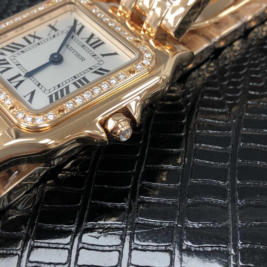 CARTIER PANTHERE Medium Model Rose Gold Diamond WJPN0009 - United Luxury