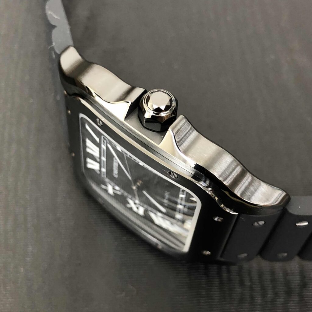 Cartier Santos Large Model Black WSSA0039 - United Luxury