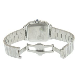 Cartier Santos Large Model Classic Silver WSSA0018 - United Luxury