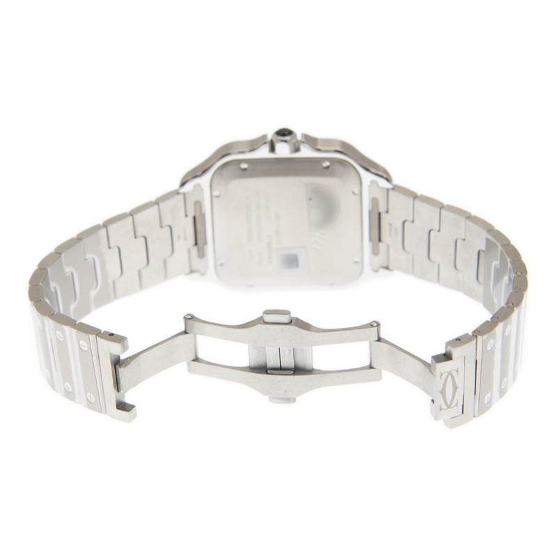 Cartier Santos Large Model Grey WSSA0037 - United Luxury