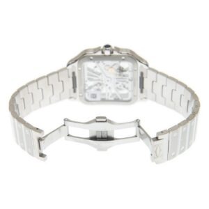 Cartier Santos Large Model Skeleton Watch WHSA0015 - United Luxury