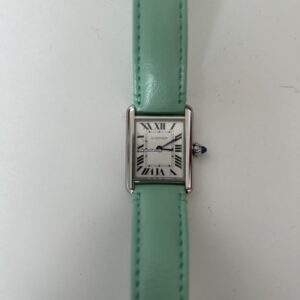 Cartier Tank Must Watch Small Model Green WSTA0061 - United Luxury