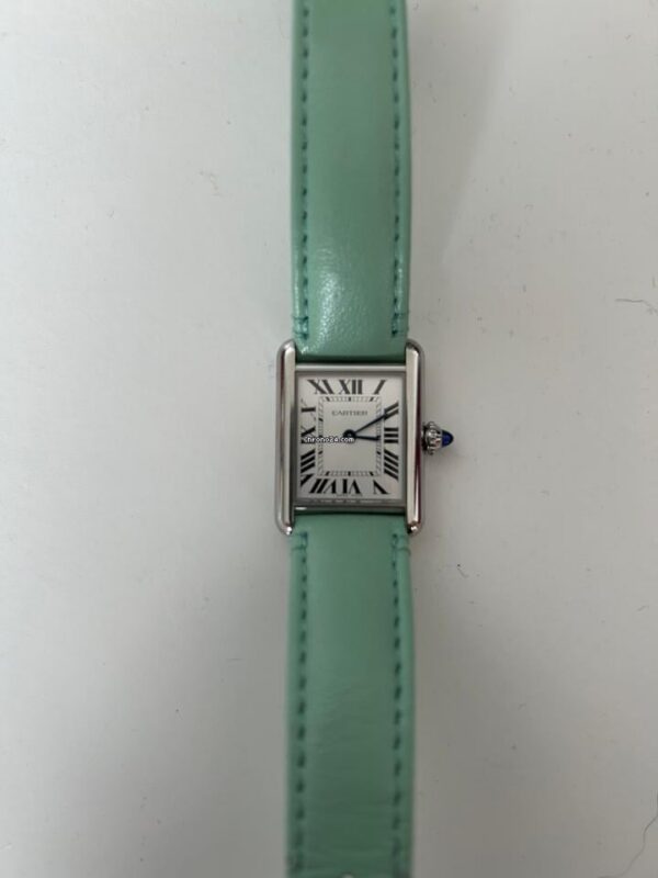 Cartier Tank Must Watch Small Model Green WSTA0061 - United Luxury