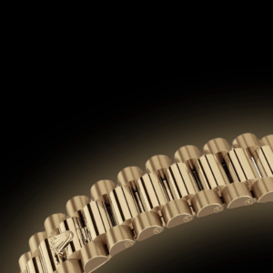 RLX Day-Date 40mm Champaign Dial and Diamond Bezel Yellow Gold President Bracelet 228348RBR-0008