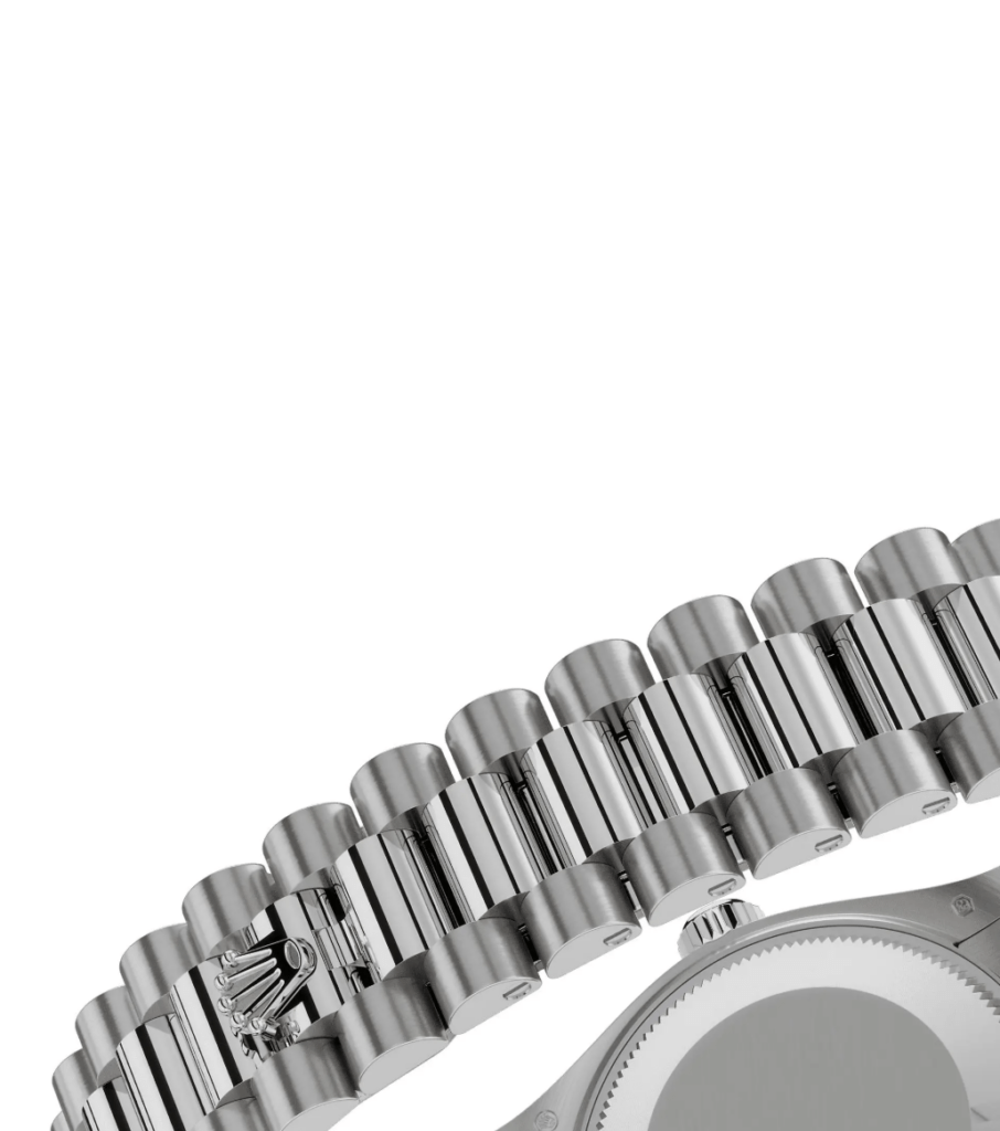 RLX Datejust m278289RBR-0014 Dark Grey Dial White Gold President Watch