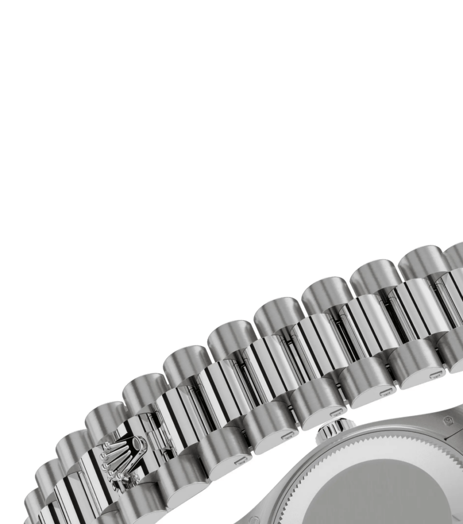 RLX Datejust m278289RBR-0015 Mint Green Dial White Gold President Watch