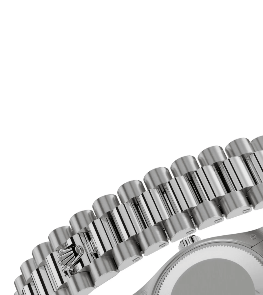 RLX Datejust m278289RBR-0019 Aubergine Dial White Gold President Watch