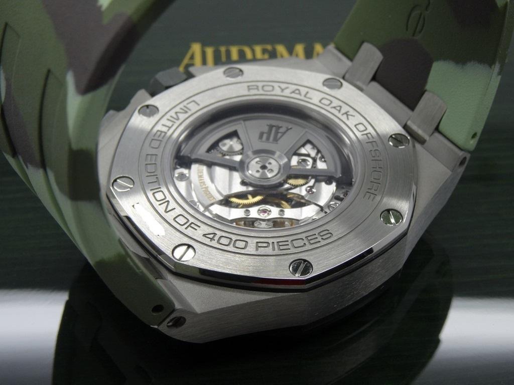 A&P OFFSHORE Khaki Green Camouflage Dial CHRONOGRAPH 44mm