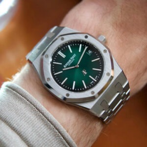 A&P ROYAL OAK “JUMBO” Smoked Green Dial 39mm