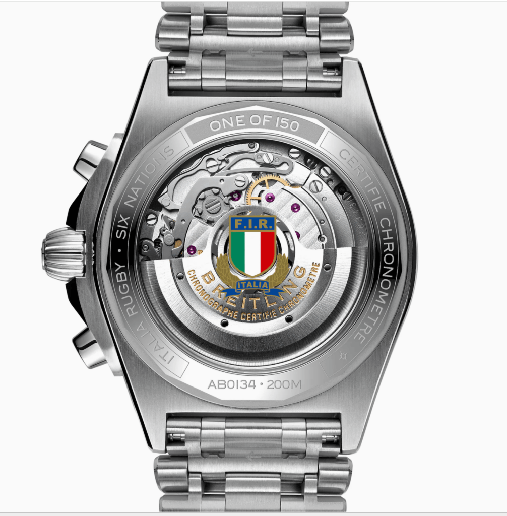 Breitling Chronomat B01 42 Six Nations Italy AB0134A41C1A1