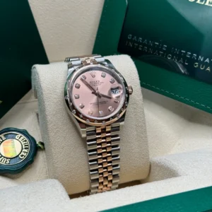 RLX Datejust m278341-0023/0024 Rosé Dial 31mm Oyster Bracelet
