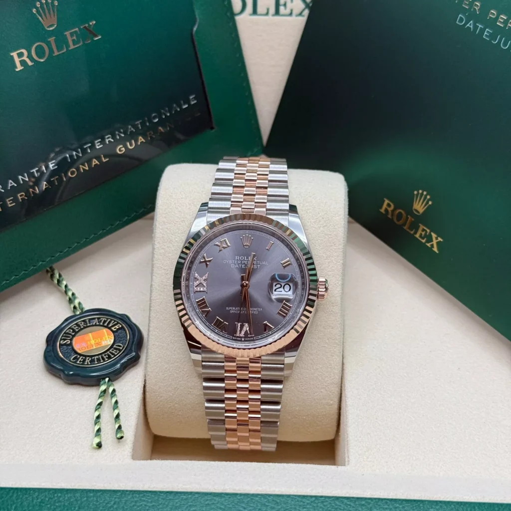 RLX Datejust 36mm 126231 Slate Dial Jubilee Bracelet