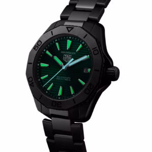 TAG Heuer Aquaracer Professional 200 Solargraph 40mm Mens Watch Green WBP1115.BA0000