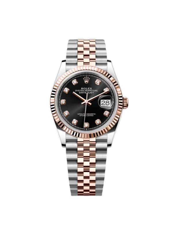 RLX Datejust 36mm 126231 Black Dial 36mm Oyster Bracelet